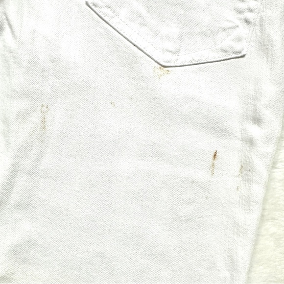 NWT $195 Rag & Bone White Ankle Dre Capri Jeans Size 27 - Picture 11 of 11